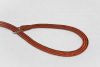 Ринговка-удавка с кольцом 7 мм нейлон (рыжий/плоский)
